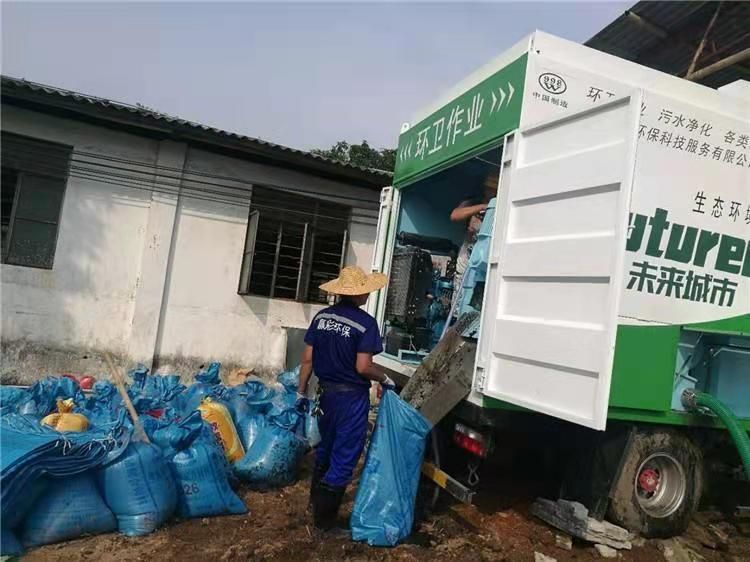 盱眙工业污泥压干处理